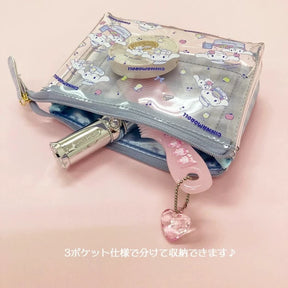 Pouch - Sanrio Character Clear + Checkers (Japan Edition)
