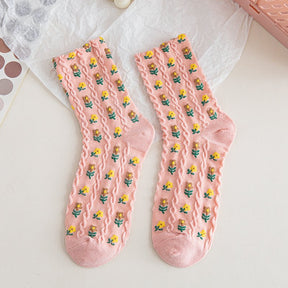 Ankle Socks - Spring Floral 5in1 Set