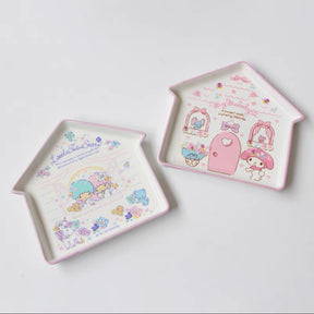 Plate - Sanrio Character House Shaped