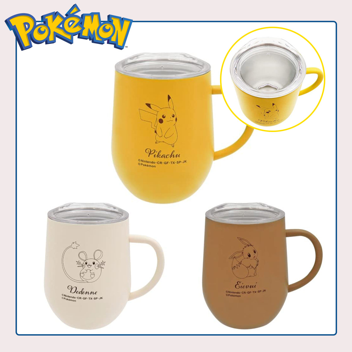 Mug - Pokémon Stainless Steel (Japan Edition)