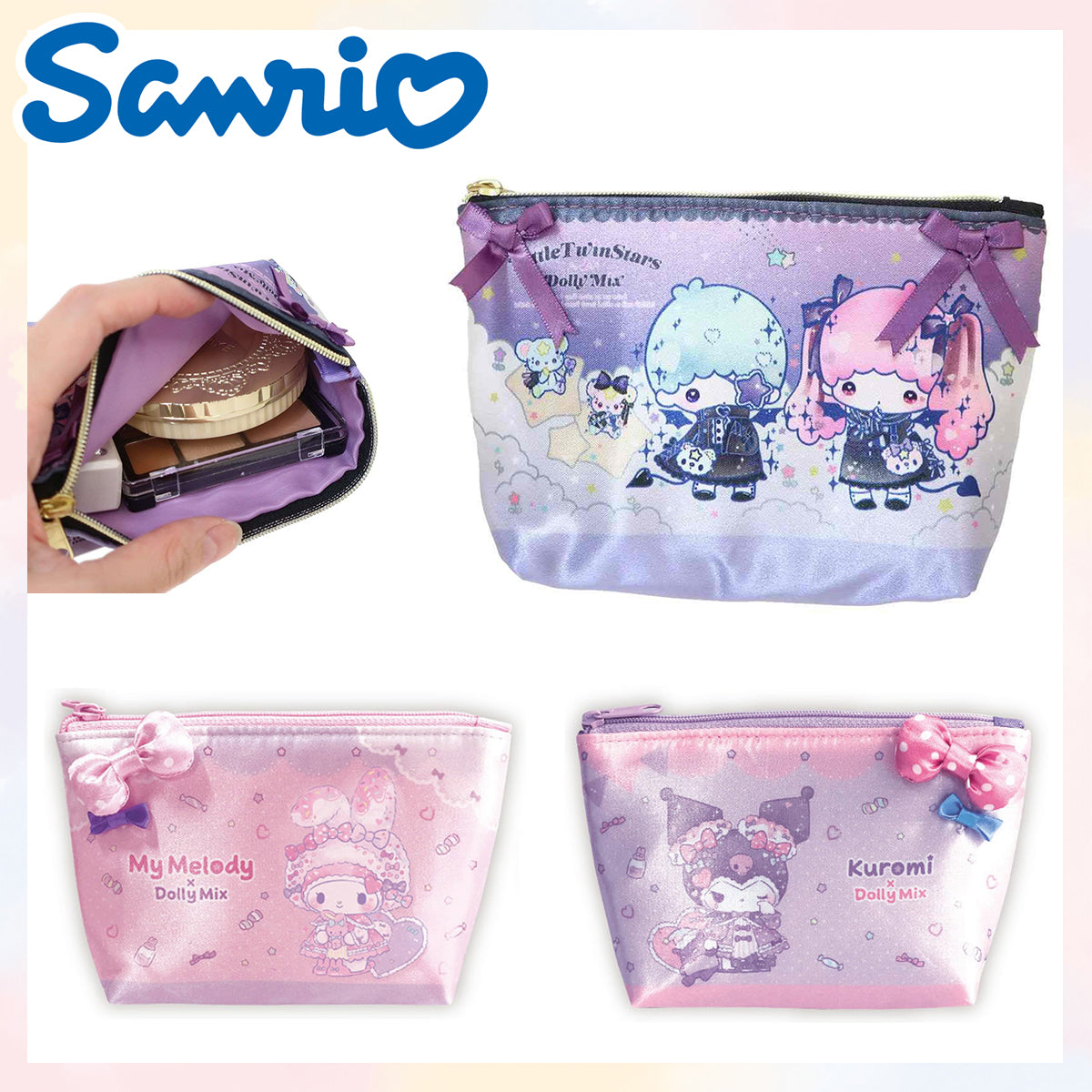 Boat Pouch - Sanrio Character Dolly Mix (Japan Edition)