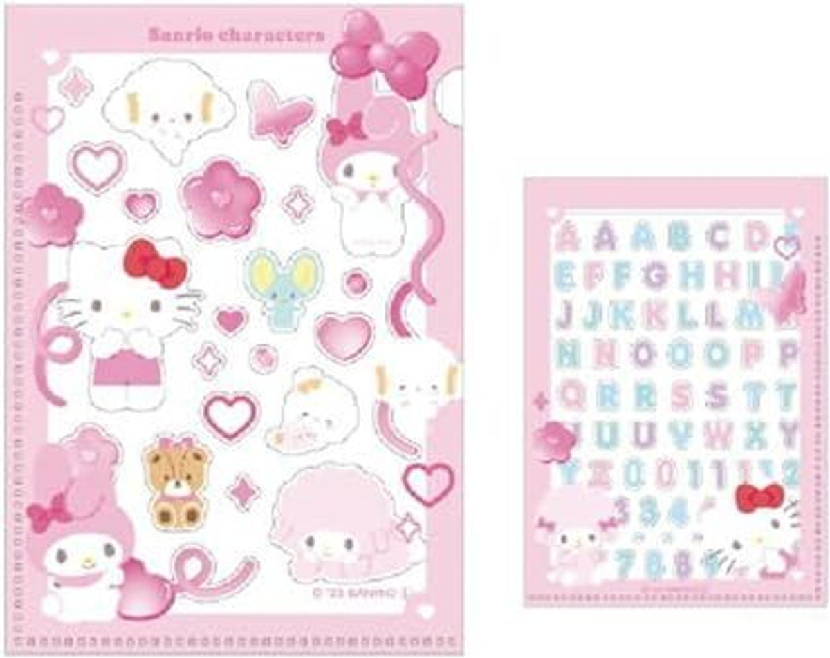 Sanrio Characters Photo Folder and Stickers Set