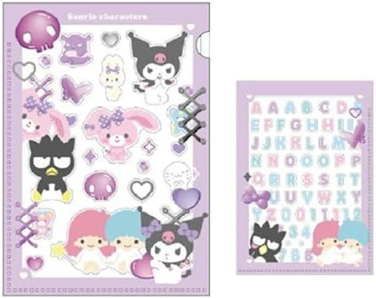 Sanrio Characters Photo Folder and Stickers Set