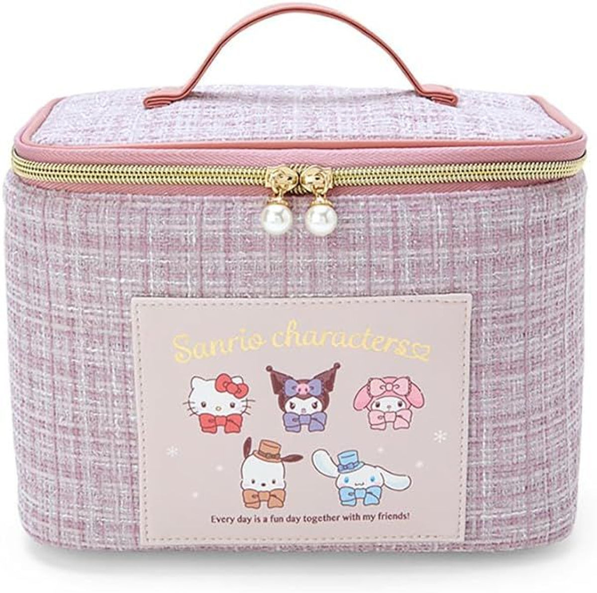 Cosmetic Vanity Case - Sanrio Winter Outfits (Limited Japan Edition)