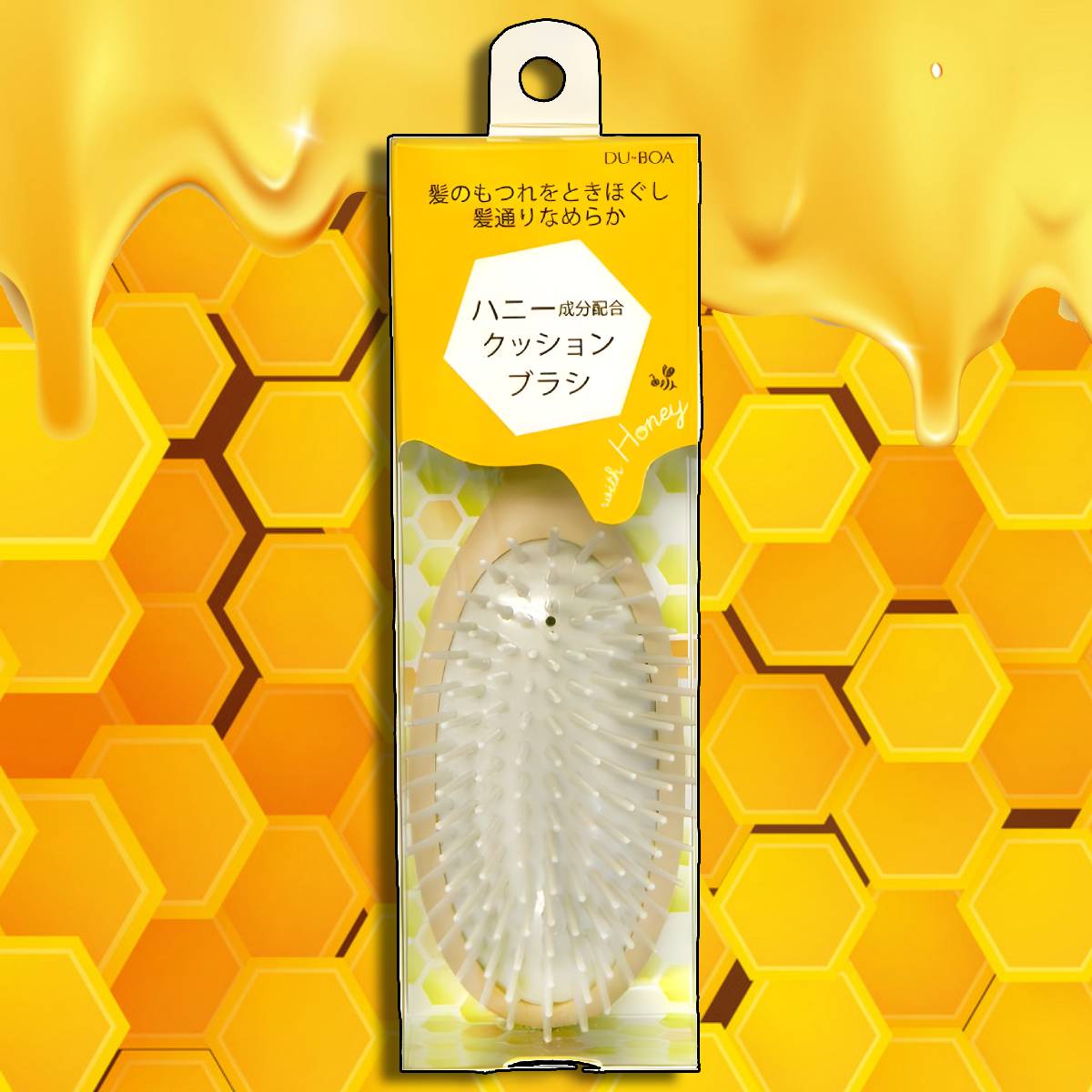 Hair Brush Small Japan Honey