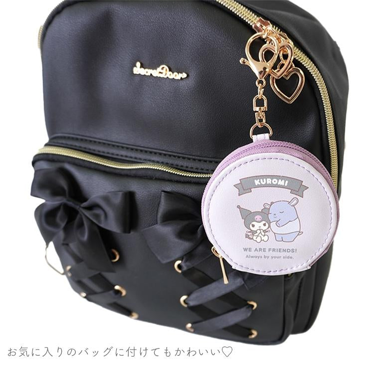 Coin Bag - Sanrio Characters Round with Key Holder (Japan Edition)