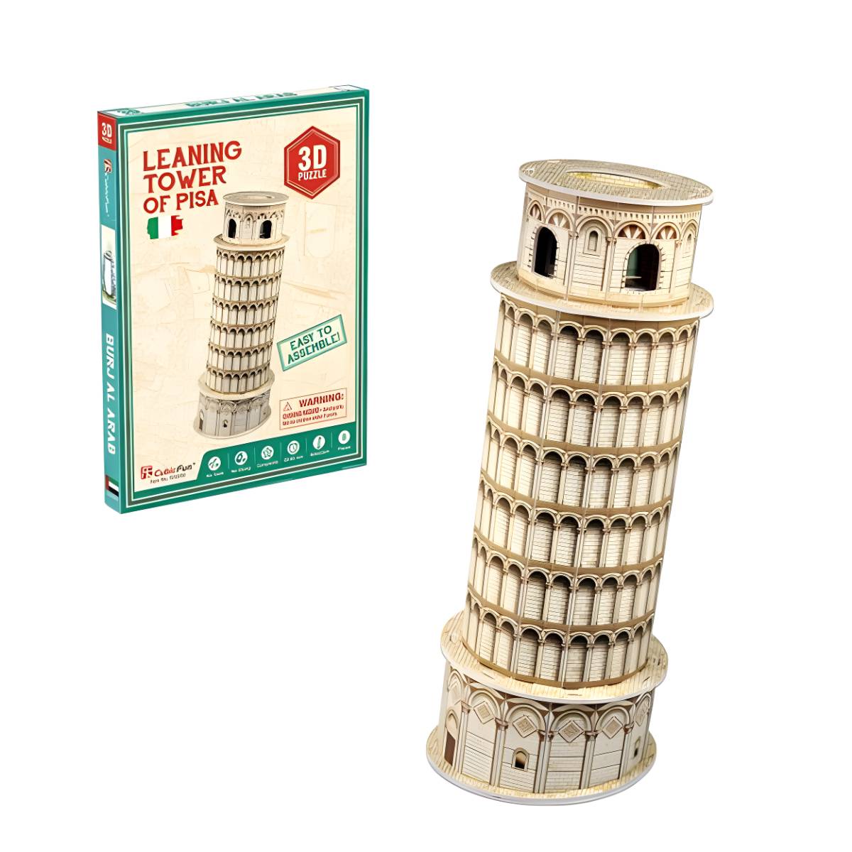 3D Puzzle - Leaning Tower of Pisa