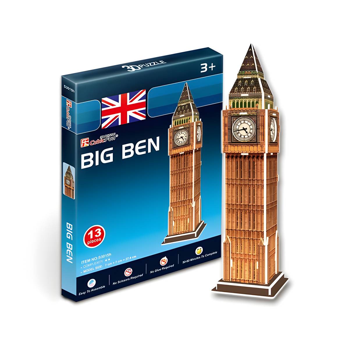 3D Puzzle - Big Ben 13pcs