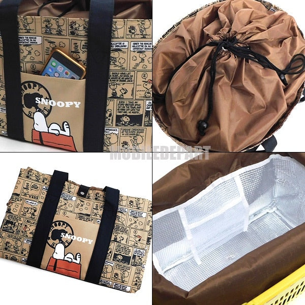 Insulated Grocery Bag - Snoopy Comic (Japan Edition)