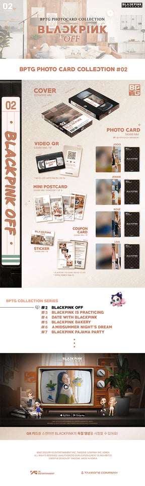 BLACKPINK THE GAME - Photocard Collection (No.1 - No.3)