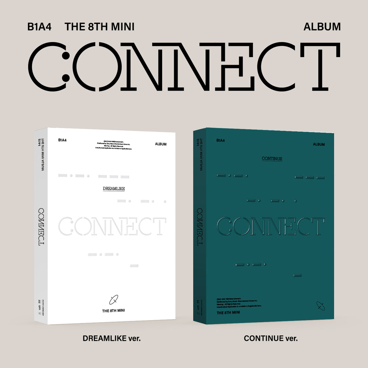B1A4 - CONNECT 8TH MINI ALBUM