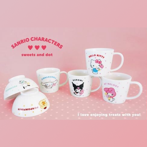 Mug Sweets & Dots - Sanrio Character (Japan Edition)