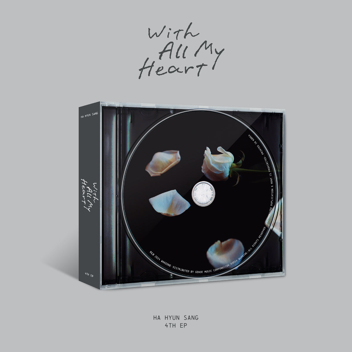 HA HYUN SANG 4th EP – With All My Heart