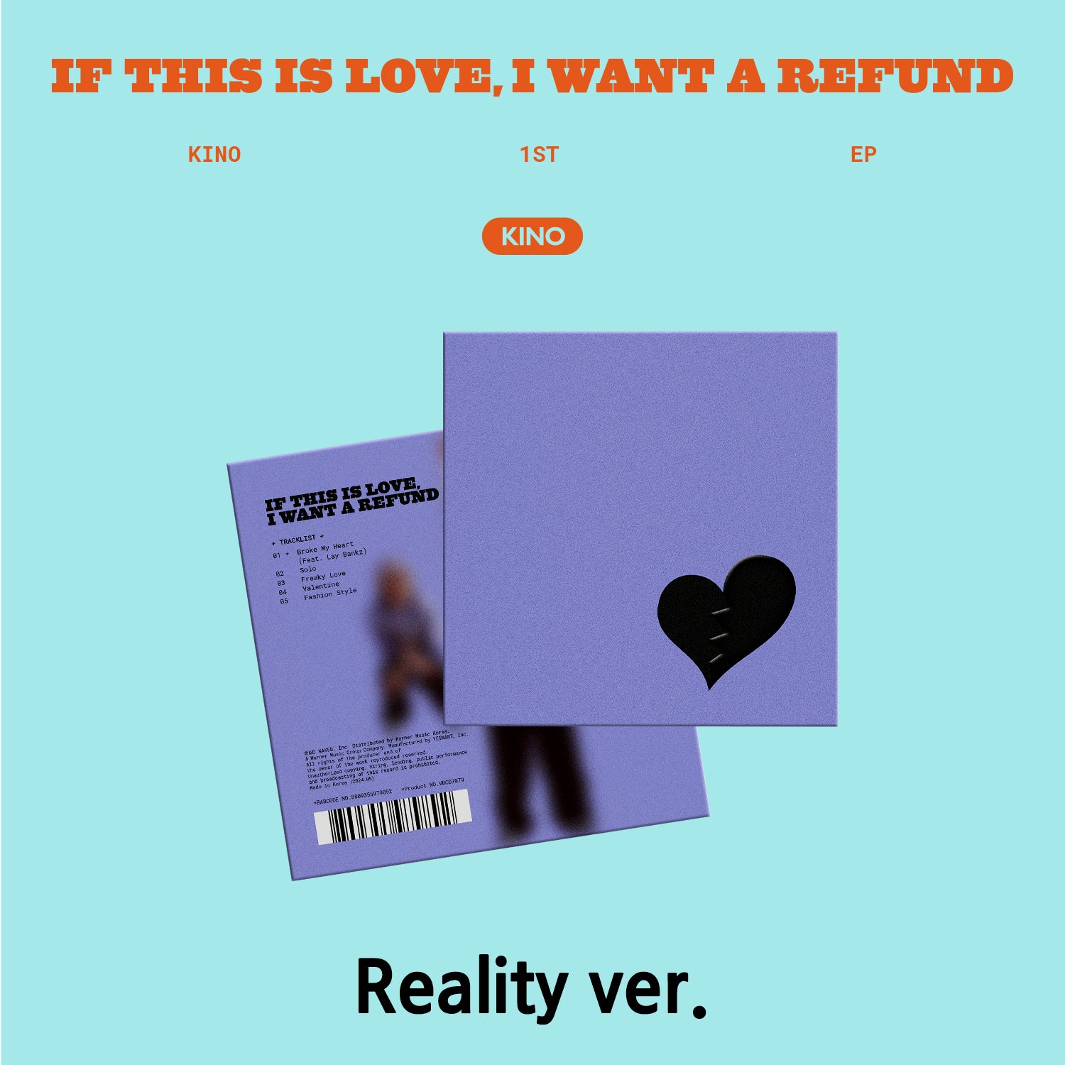 KINO 1ST EP - IF THIS IS LOVE, I WANT A REFUND