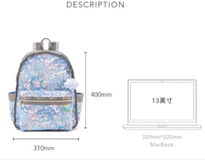Backpack - LESPORTSAC X Sanrio Cinnamoroll Balloon Rainbow