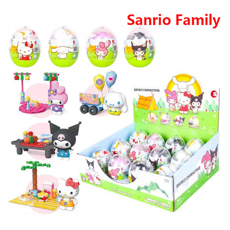Building Blocks Camping Capsule Series - Sanrio Family