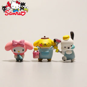 Figure Set - Sanrio Characters Paint 5in1