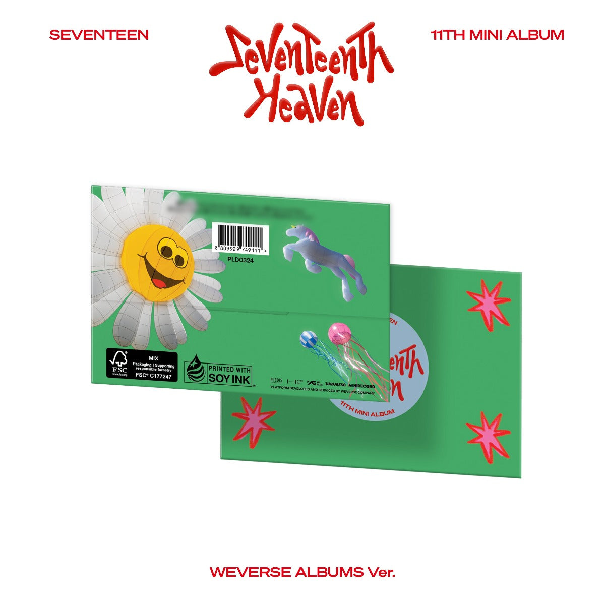 SEVENTEEN Mini Album Vol. 11 - Seventeenth Heaven (Weverse Album)