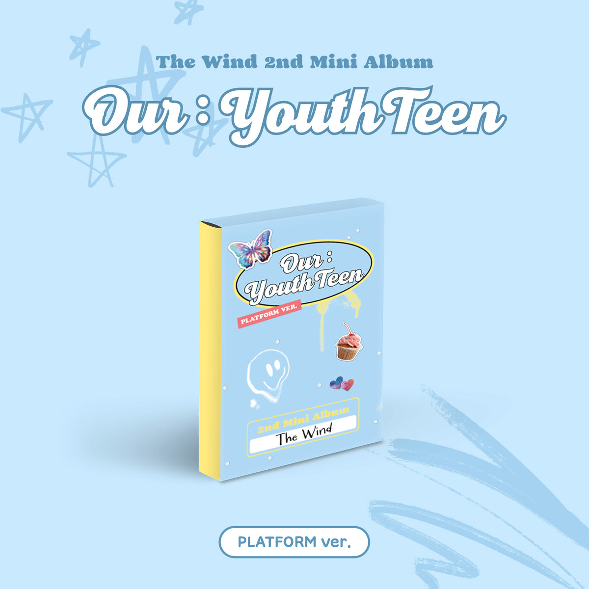 THE WIND - OUR YOUTHTEEN 2ND MINI ALBUM PLATFORM VERSION