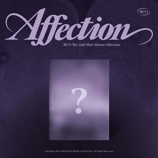 BE'O THE 2ND MINI ALBUM - AFFECTION (BOX VER.)