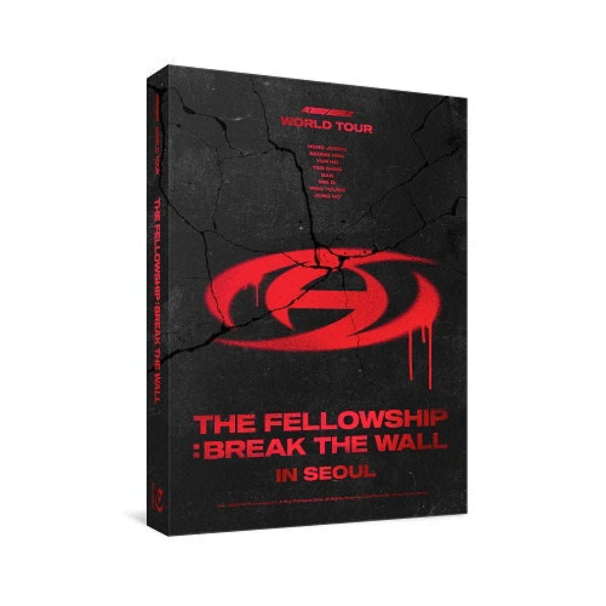 ATEEZ WORLD TOUR [THE FELLOWSHIP : BREAK THE WALL] IN SEOUL (Blu-ray) (2-Disc) (Korea Version)