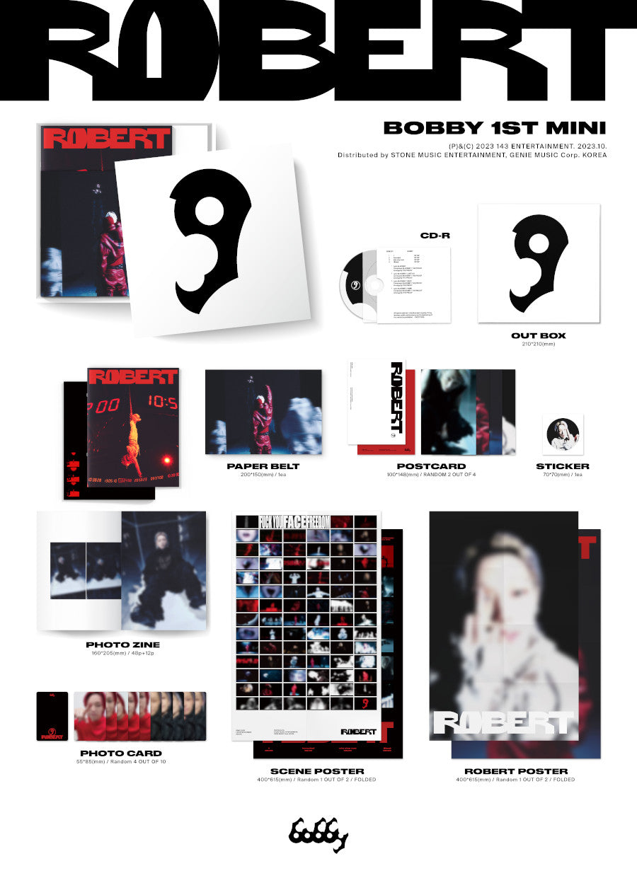iKON: BOBBY Mini Album Vol.1 - ROBERT
