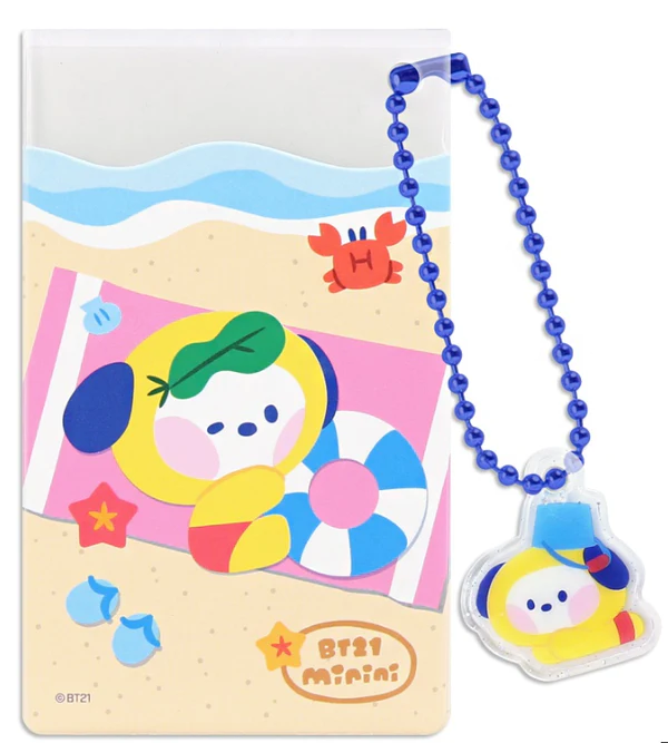 Clear Card Pocket - BT21  (Summer Sky) (Korea Edition)