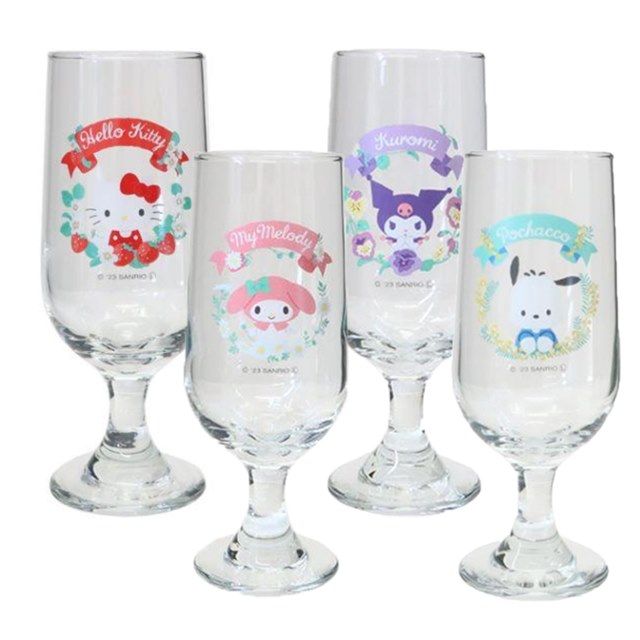 Wine Glass - Sanrio Characters(270ml)