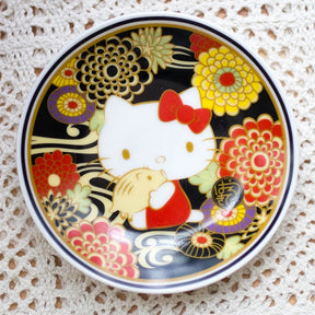 Plate Set - Snario Hello Kitty Flower 4in1