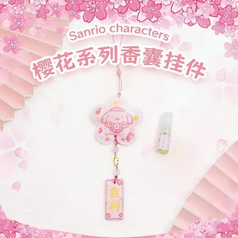 Lucky Charm -Sanrio Character Sakura Flower Shape