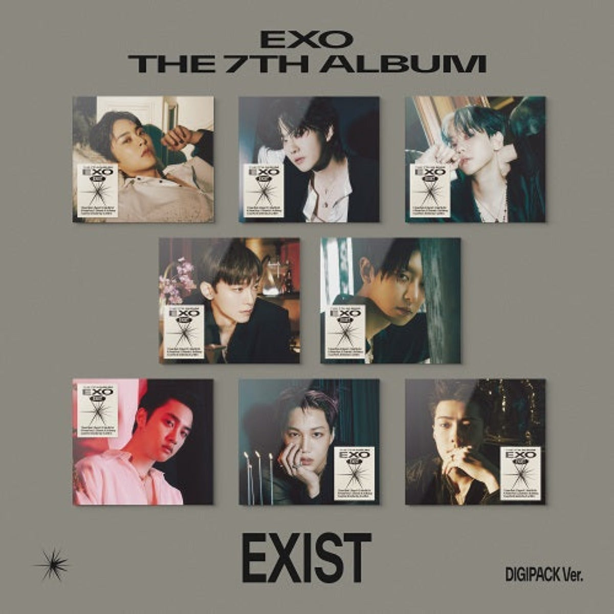 EXO Vol. 7 - EXIST (Digipack Version) (Random Version)