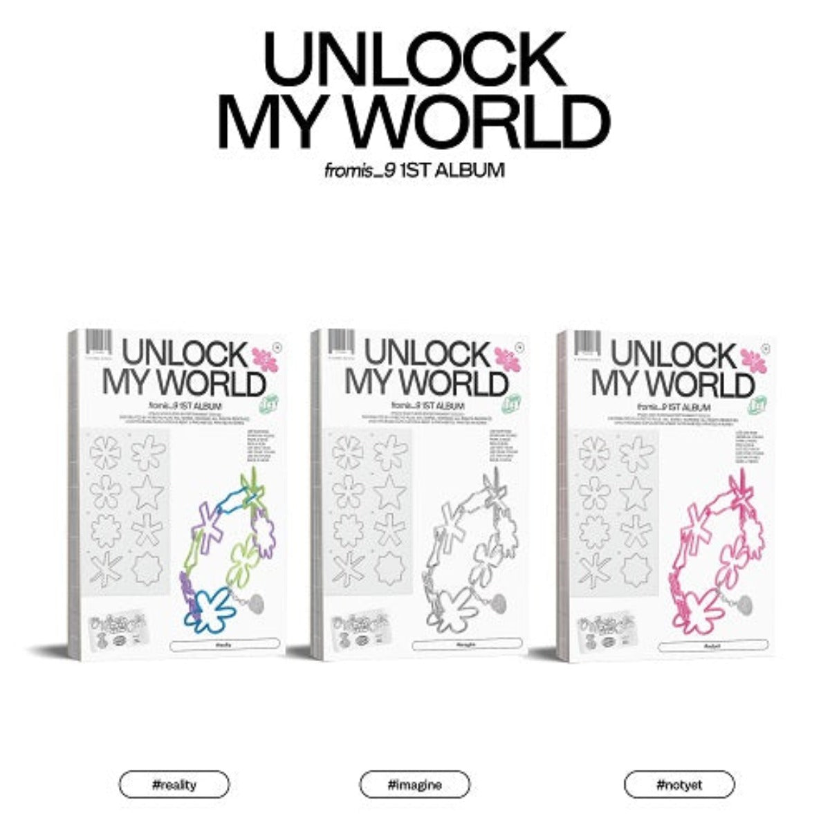 fromis_9 Vol. 1 - Unlock My World (Random Version)