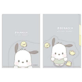 A4 Clear File Folder with Pocket - Sanrio Character