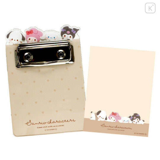 Memo with Clip - Sanrio Character (Japan Edition)