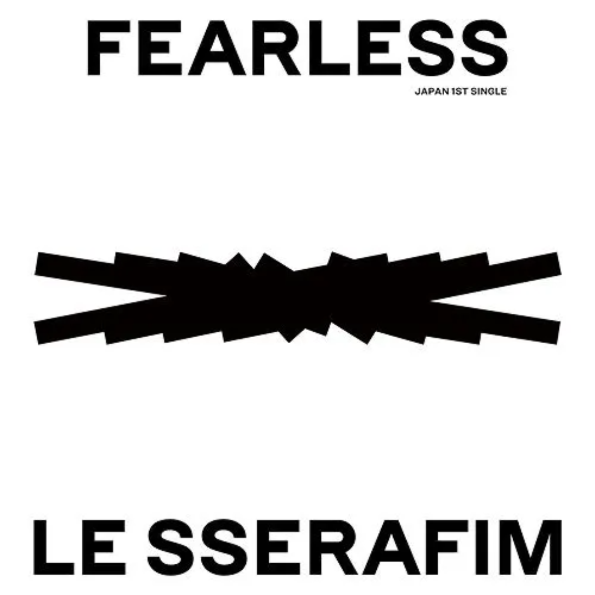 LE SSERAFIM - FEARLESS (Standard Version) (Japan Version)