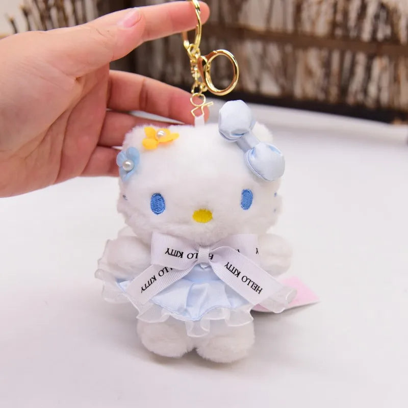 Plush Keyholder - Sanrio Hello Kitty With Bow