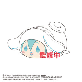 Plush - Hatsune Miku x Cinnamoroll Potekoro Mascot (Japan Edition)