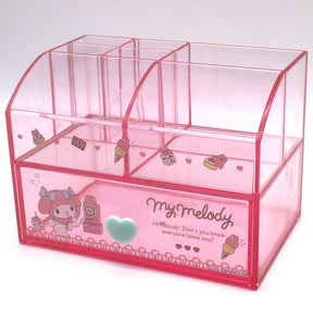Cosmetic Case With Drawer - Sanrio Characters