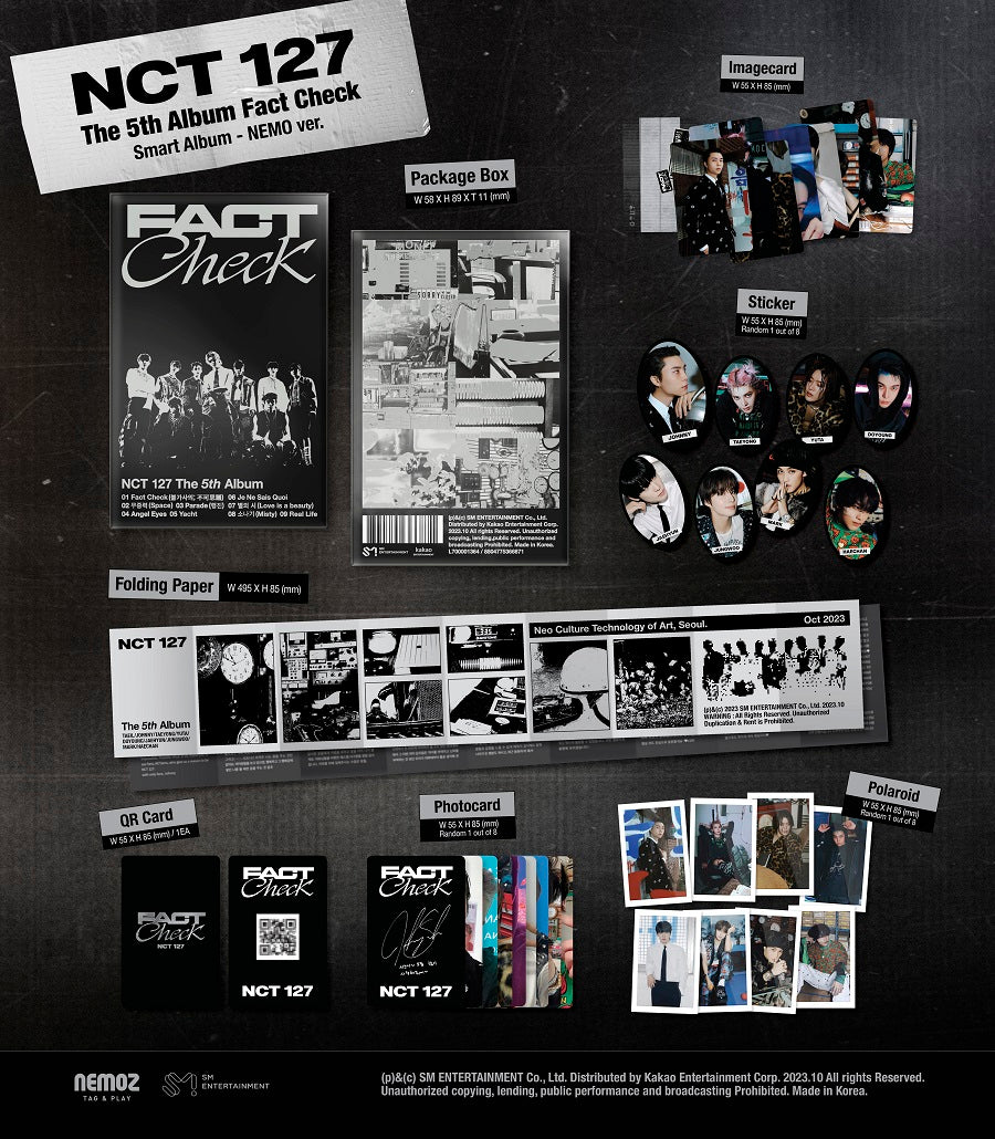 NCT 127 Vol. 5 - Fact Check (QR Version)