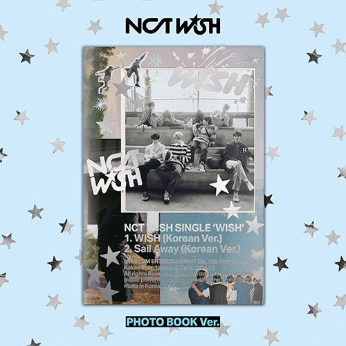 NCT WISH 1ST SINGLE ALBUM - WISH (PHOTOBOOK VERSION)