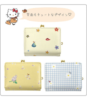 Wallet 3Fold - Sanrio Hello Kitty Flower (Japan Edition)