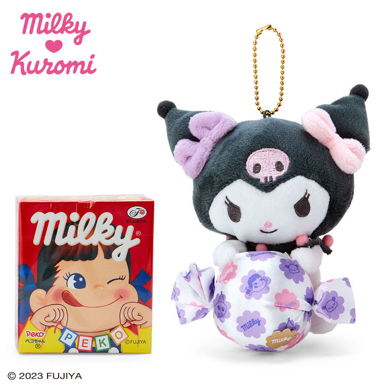 Hanging Plush - Sanrio Kuromi X Milky (Japan Limited Edition)
