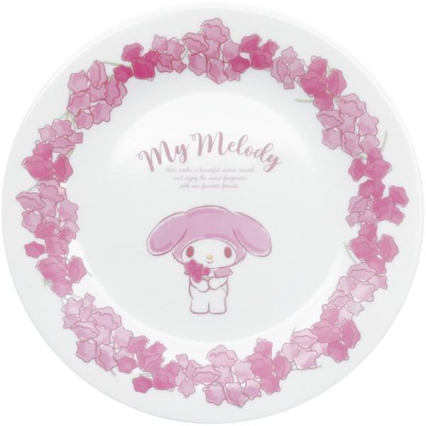 Plate - Sanrio Character Flower Bunch (Japan Edition)