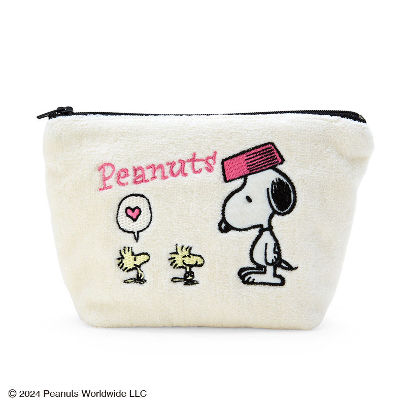 Pouch - Peanut Snoopy Fleece (Japan Limited Edition)