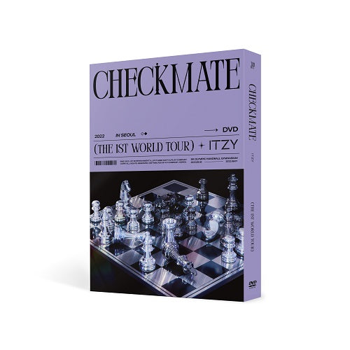 2022 ITZY THE 1ST WORLD TOUR [CHECKMATE] in SEOUL (DVD) (2-Disc) (Korea Version) + Photo Card Set
