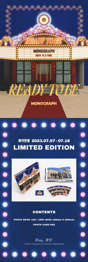 TWICE - MONOGRAPH READY TO BE PHOTO BOOK LIMITED EDITION