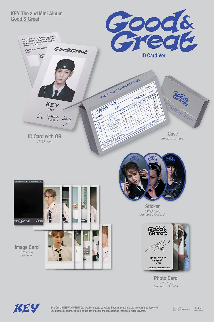 SHINee: Key Mini Album Vol. 2 - Good & Great (ID Card Version)
