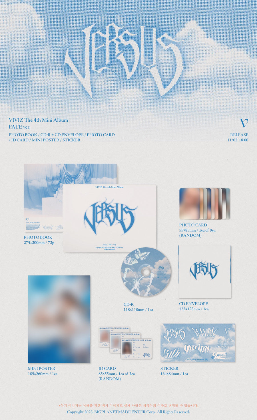VIVIZ Mini Album Vol. 4 - VERSUS (Photobook Version)