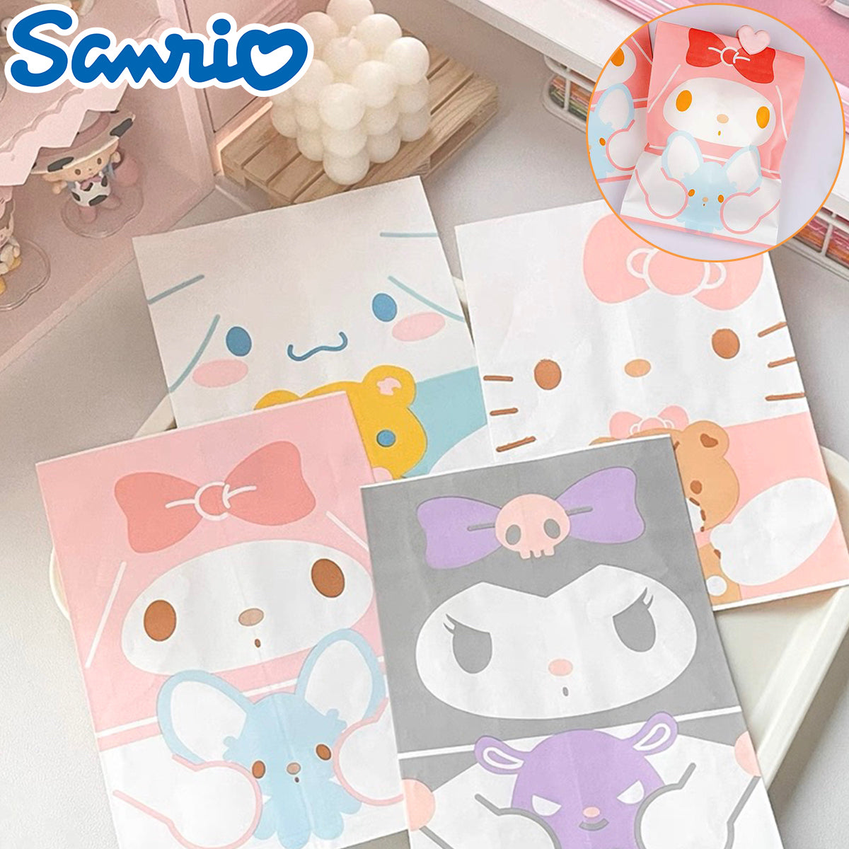 Paper Bag Sanrio Characters