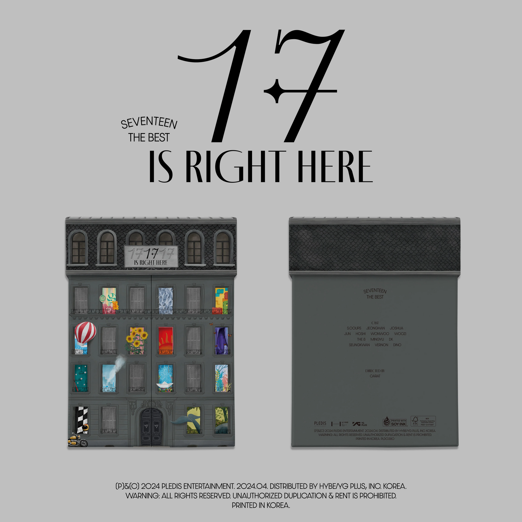 SEVENTEEN - BEST ALBUM “17 IS RIGHT HERE”